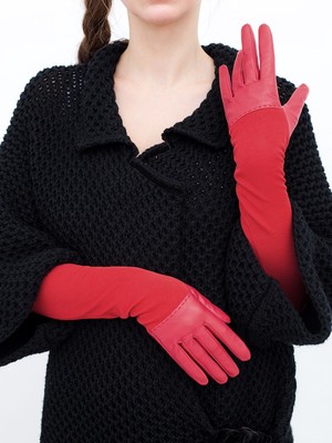 Длинные перчатки ELEGANZZA IS01015bezpodkladki, фото №1