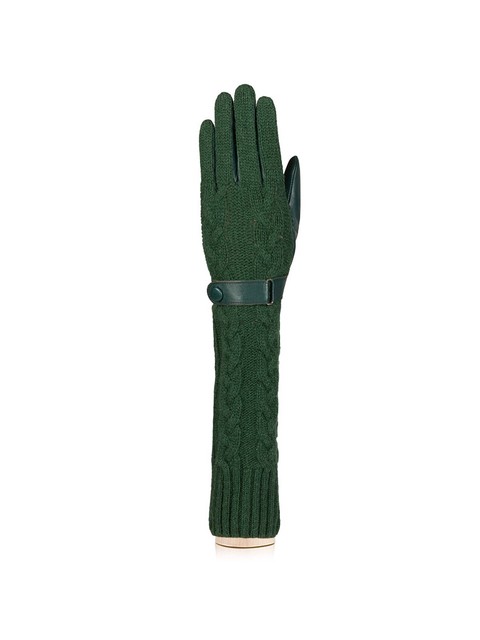 Длинные перчатки Labbra LB-02073 Зеленый фото №1 01-00010430