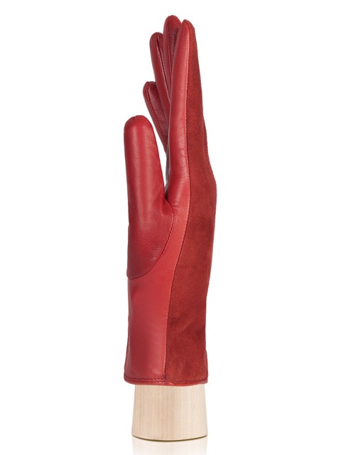 Классические перчатки Labbra LB-4707 Бордовый фото №2 01-00003695