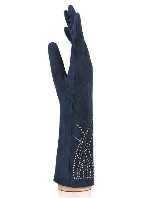 Длинные перчатки ELEGANZZA (Элеганза) IS20010 Синий фото №2 01-00015873