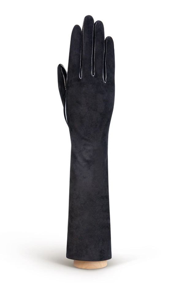 Длинные перчатки ELEGANZZA (Элеганза) IS5003shelk Черный фото №1 01-00004211