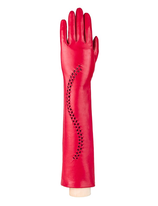 Длинные перчатки ELEGANZZA (Элеганза) F-IS0072 Красный фото №1 01-00005253
