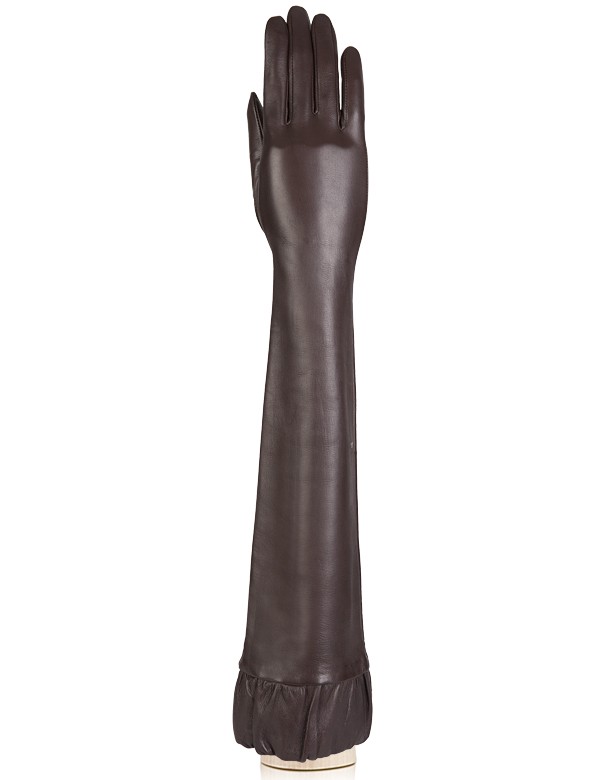 Длинные перчатки ELEGANZZA (Элеганза) F-IS8008 Коричневый фото №1 01-00010677