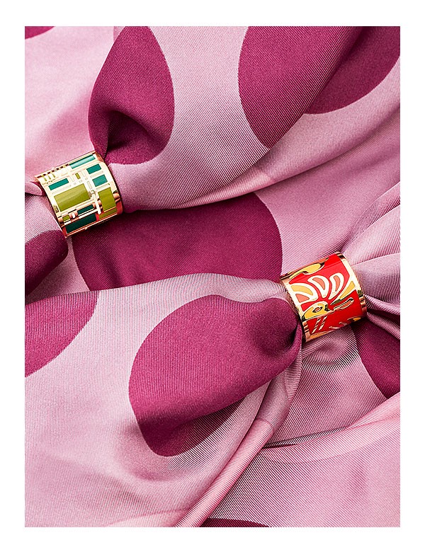 Бижутерия для платков ELEGANZZA (Элеганза) R361 Розовый фото №2 01-00011299