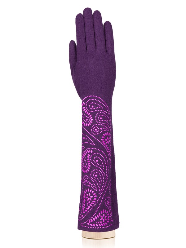 Длинные перчатки Labbra  LB-PH-95L Фиолетовый фото №1 01-00020250