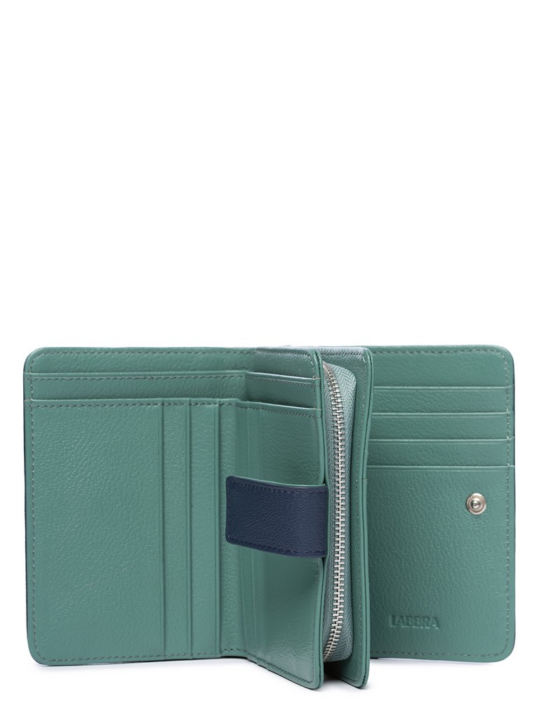 Кошелек Labbra L145-609R d.mint/d.blue